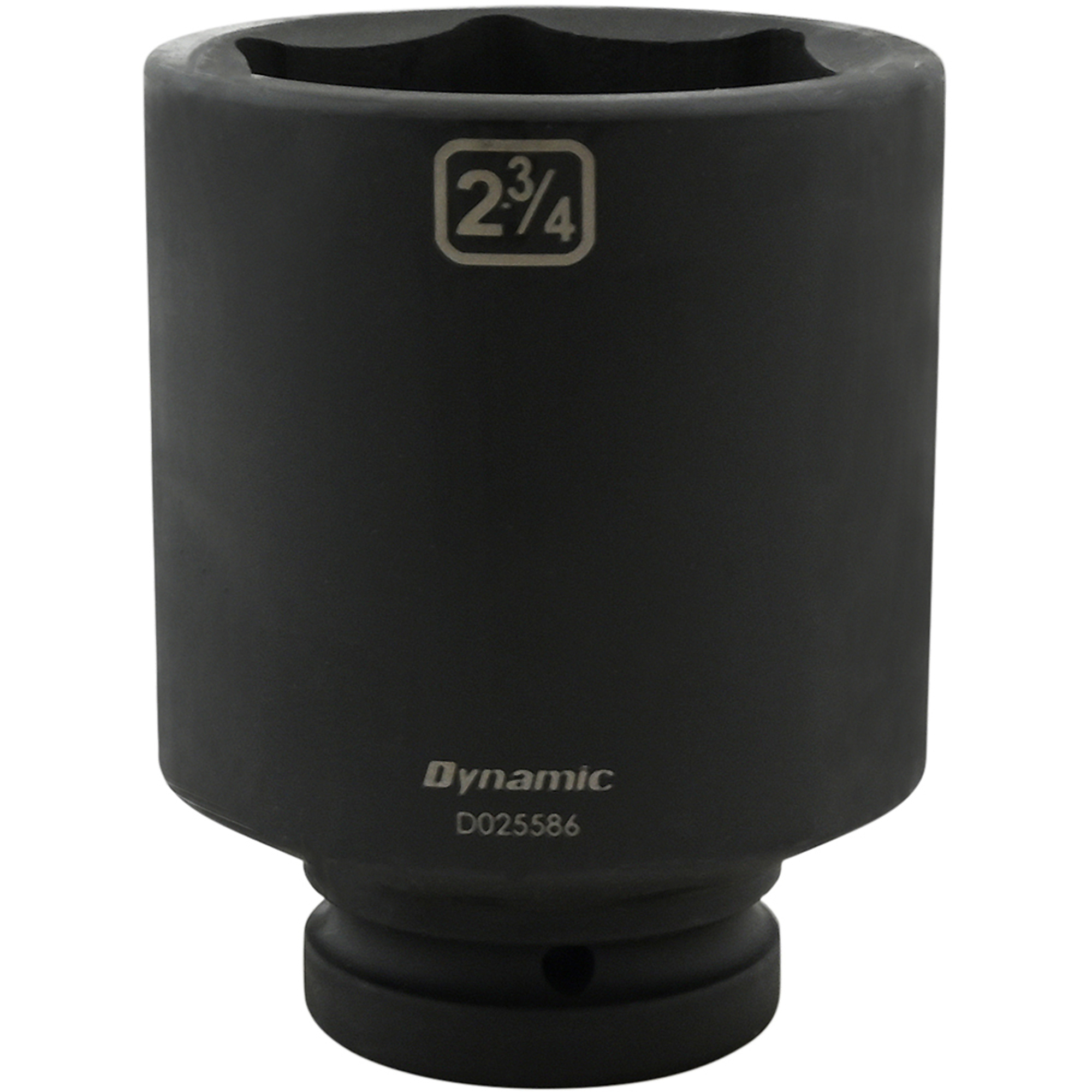 Dynamic Tools 2-3/4'' X 1" Drive, 6 Point Deep Length, Impact Socket